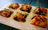 The recipe for Korean style seafood scallion pancake