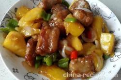 Recipe for Sweet and Sour Pineapple Pork Ribs