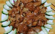 The method of making Tianjin style single gluten