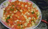 The method of using tricolor granules