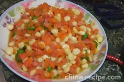 The method of using tricolor granules