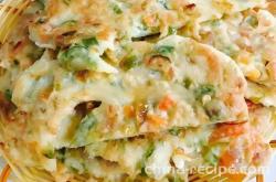 How to make chili egg cake