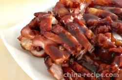 Method for making rice cooker honey sauce char siu