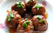 How to wrap quail eggs with Rice-meat dumplings in tomato sauce