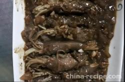 The recipe for black pepper beef enoki mushroom