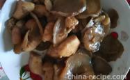 Stewed Chicken Breast with Dried Potatoes