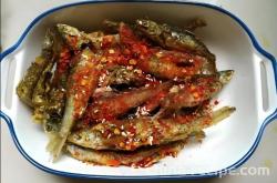 The method of frying small river fish