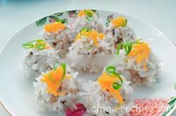 How to make mushroom and glutinous rice Meat balls in clear soup