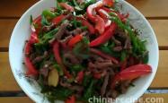 Recipe for Spicy Beef Strips