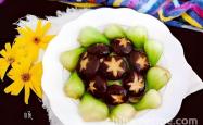 The recipe for shiitake mushrooms and tangcai