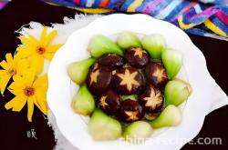 The recipe for shiitake mushrooms and tangcai