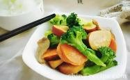 The method of stir frying in the refrigerator