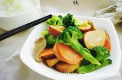 The method of stir frying in the refrigerator