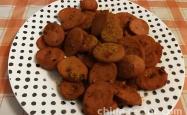 The method of frying ham sausage
