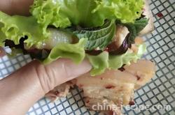 The recipe for pan frying pork belly