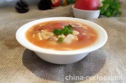 The recipe for stewed tofu with tomatoes