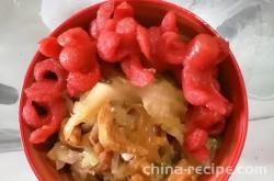 How to make pickled Chinese cabbage noodles