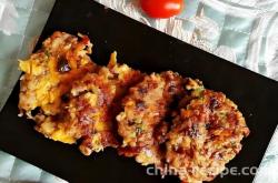 The recipe for cheese patties
