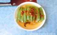 Recipe for Garlic and Silk Melon