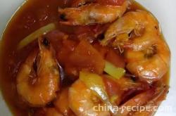 Recipe for Tomato based Shrimp