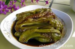 The recipe for sweet and sour chili peppers