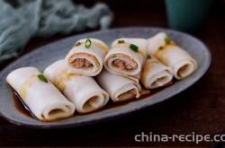 The method of making pig intestines