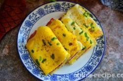 How to make bacon omelet