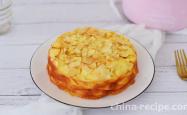The recipe for apple layered cake