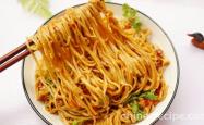 The recipe for mixing pork fat with noodles that are so delicious that it makes you cry
