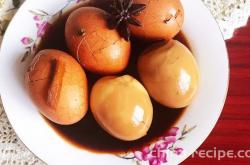 The method of making homemade five spice tea eggs