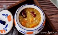 How to make millet and sweet potato Congee