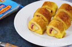 The recipe for cheese toast rolls