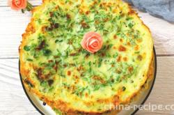 The method of making alfalfa cake
