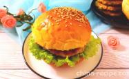 Recipe for Chicken Vegetable Cake Burger