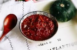 Practice of black rice and red bean Congee