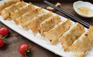 Practice of leek Potsticker