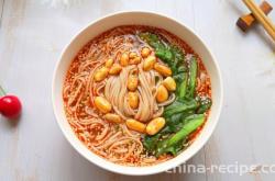 Recipe for Sour and Spicy Buckwheat Noodles