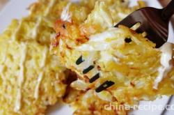 How to make egg and cabbage cake