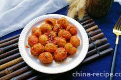 The method of braised quail eggs