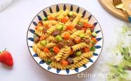 The recipe for steak spaghetti