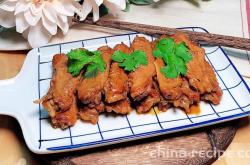 The method of braised duck wings