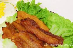 The recipe for grilling pork belly