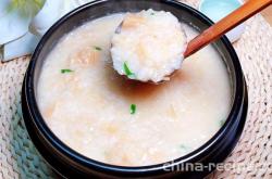 How to make scallops and seafood Congee