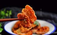 The method of dry frying pork belly