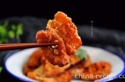 The method of dry frying pork belly