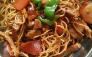 The recipe for the deluxe version fried noodles package