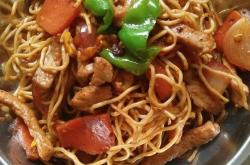 The recipe for the deluxe version fried noodles package
