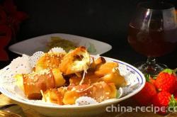 Practice of Private Bacon Toothpick deep-fried dough sticks