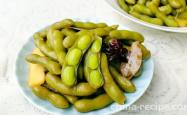 The method of making five spice edamame