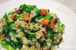 How to make Fried Rice with olive
